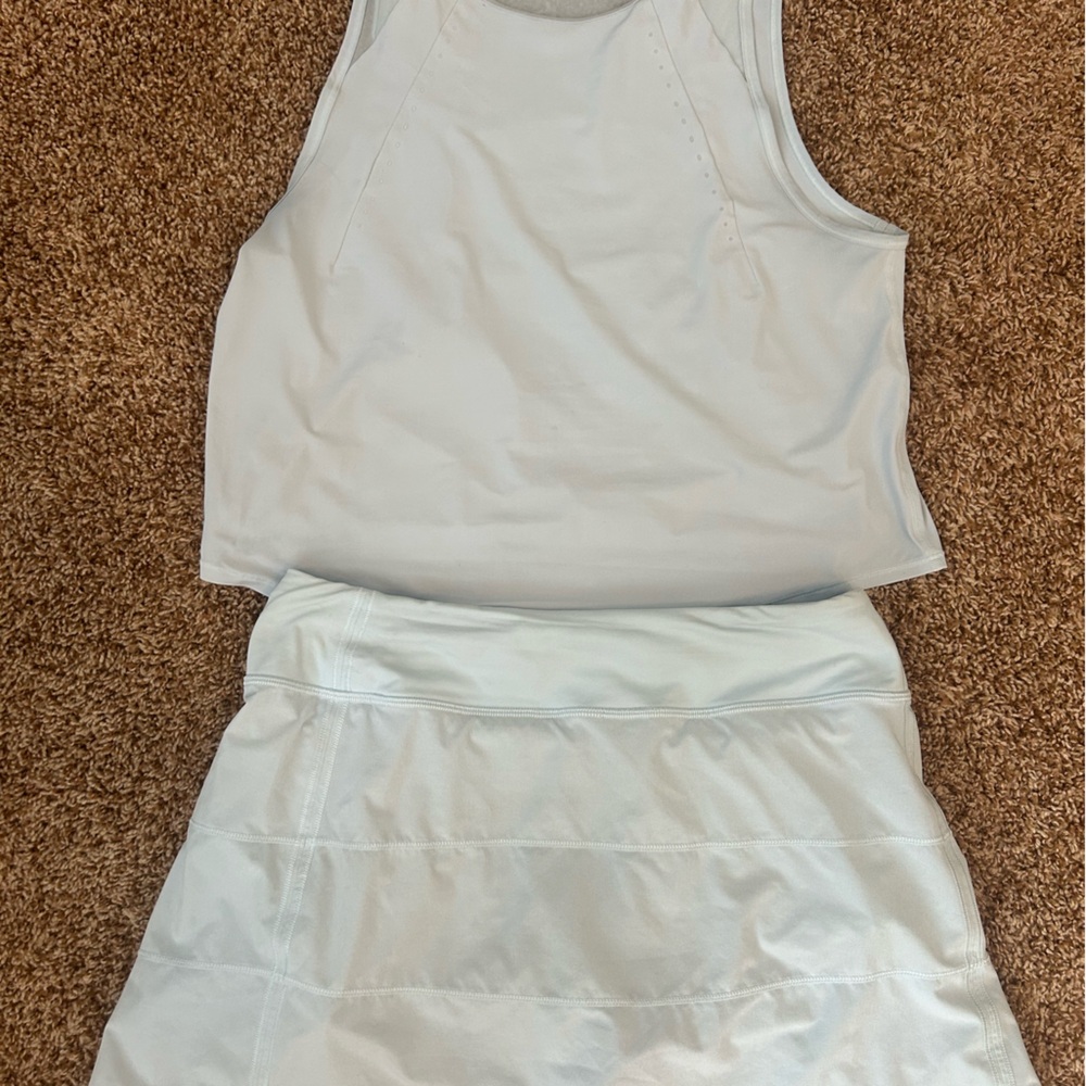 Lululemon Athletic Skirt and Tank Top